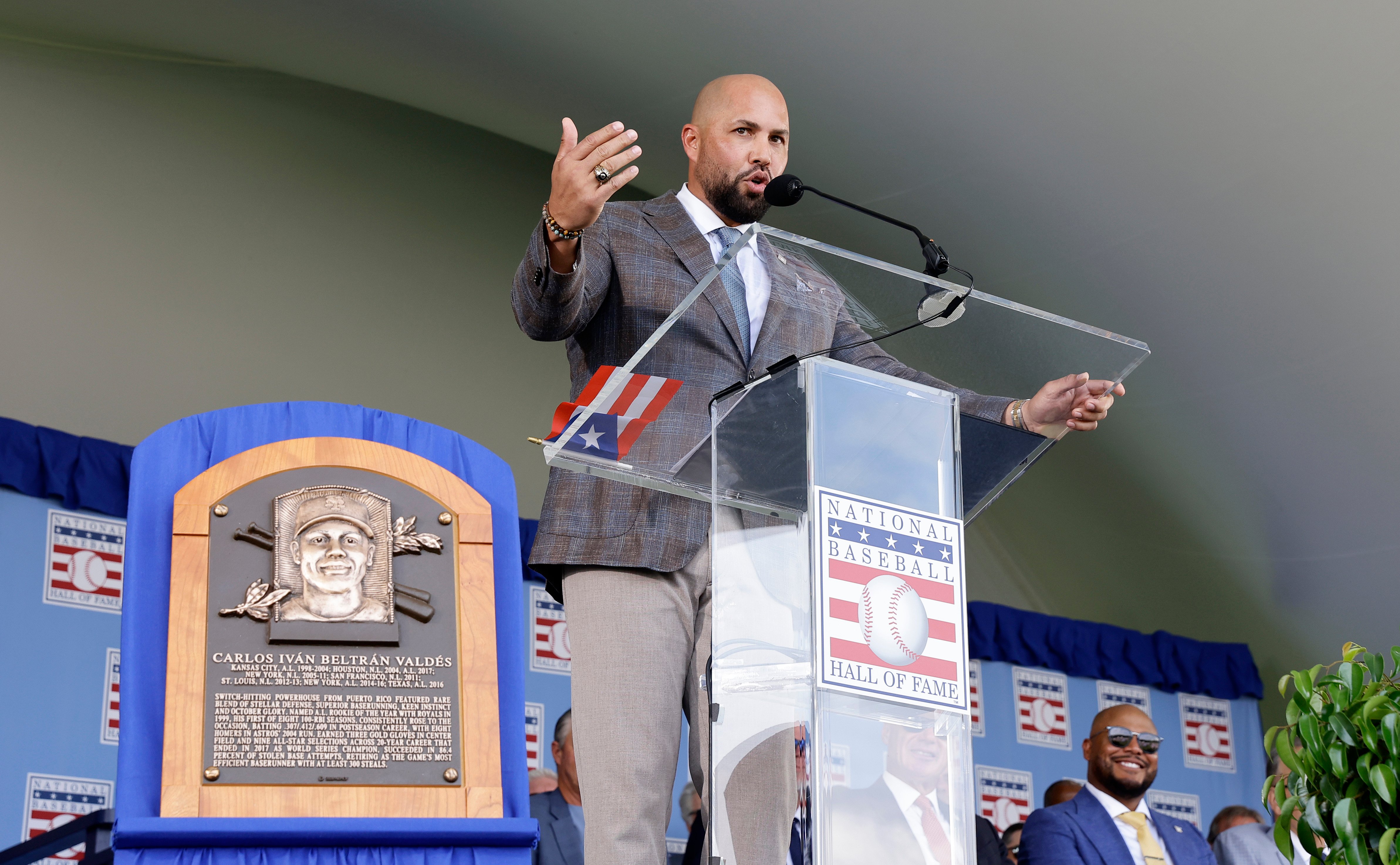 ¡Ya es inmortal! Carlos Beltrán exaltado al Salón de la Fama en Cooperstown
