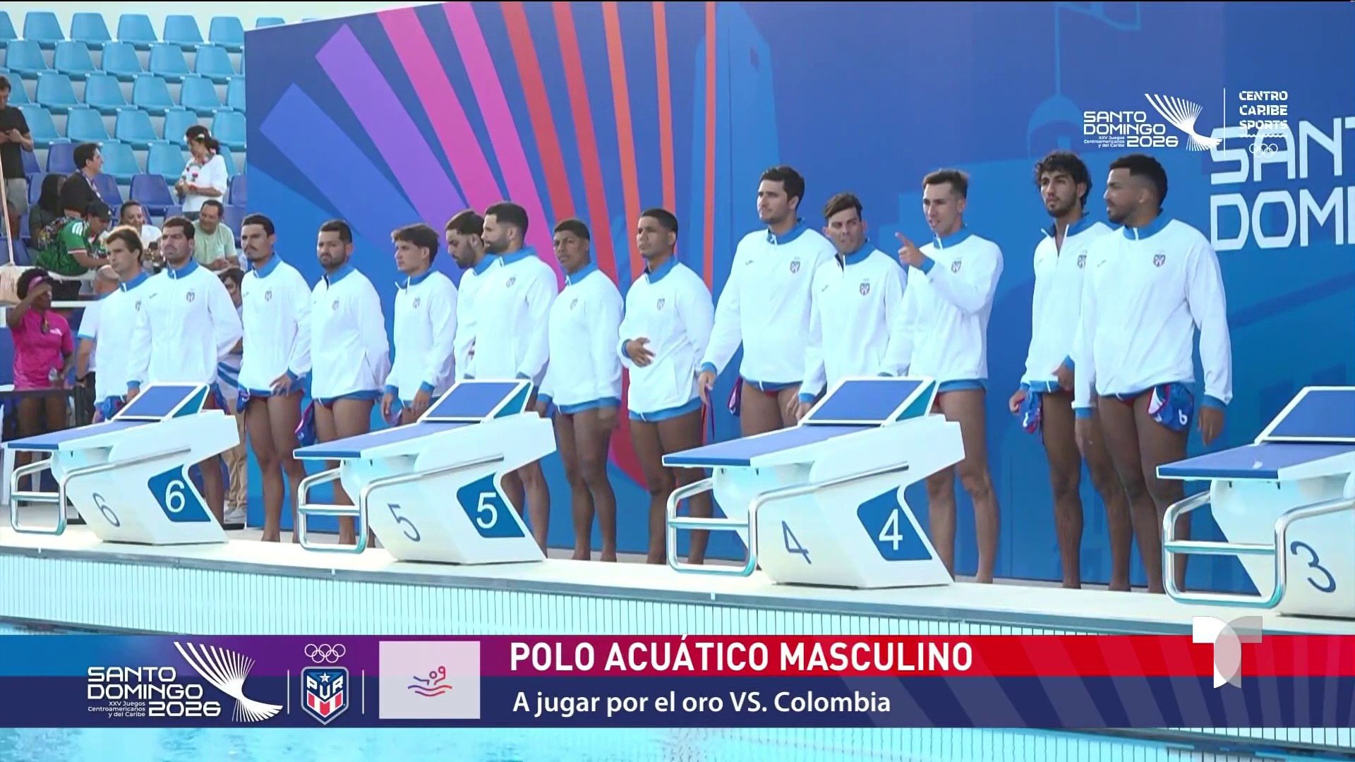 Puerto Rico conquista el oro en el polo acuático masculino en Santo Domingo 2026