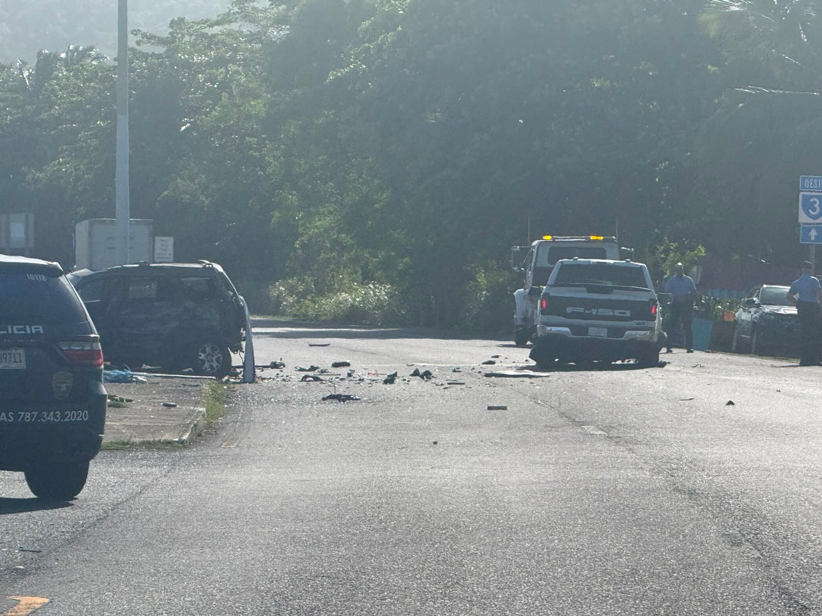 Hombre resulta gravemente herido en la PR-3 de Luquillo