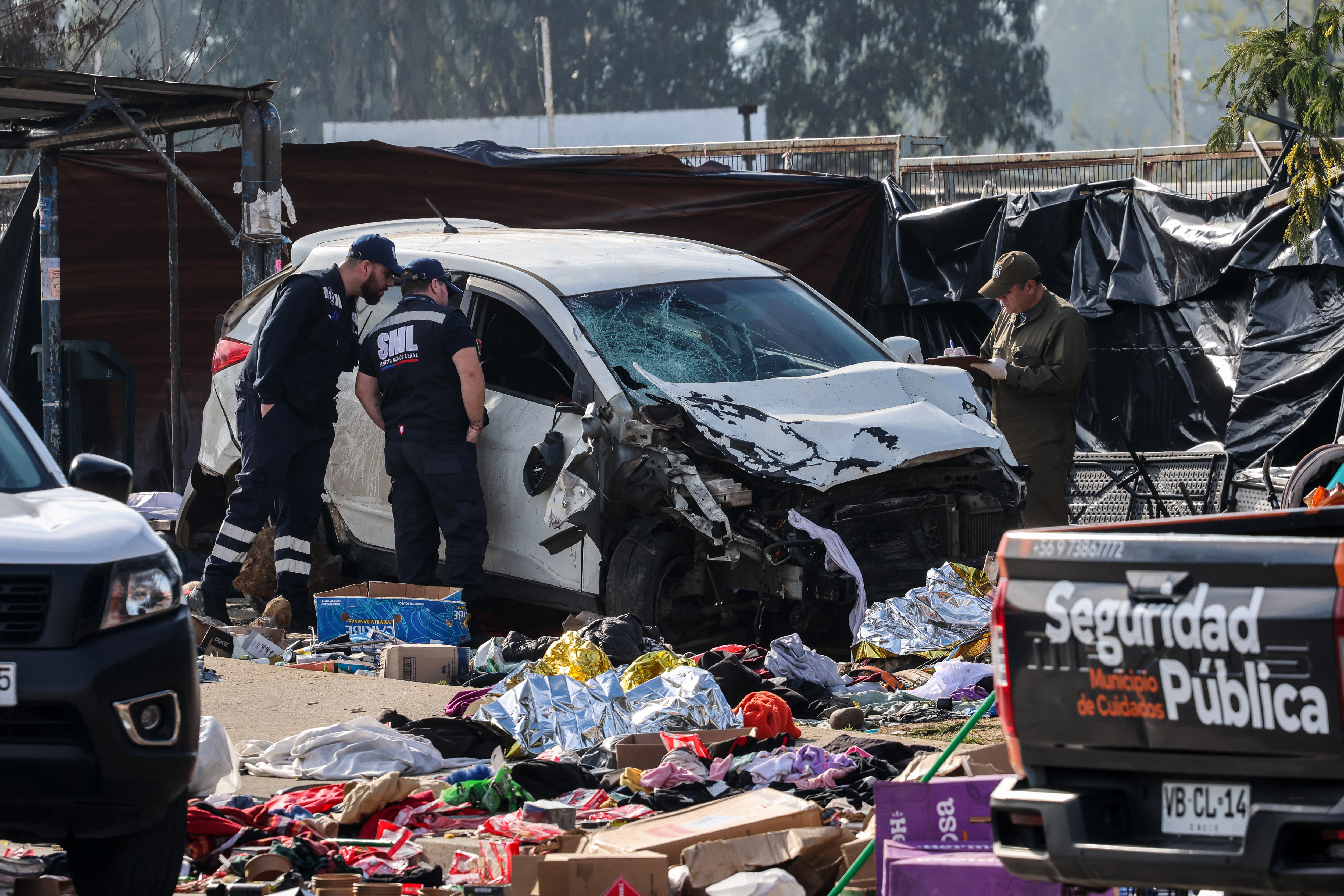Miembro de la Armada chilena arrolla a una multitud en una feria; hay seis muertos