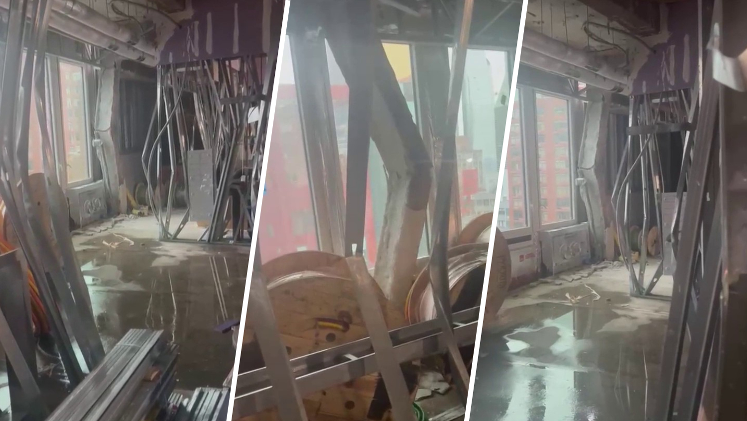 Resumen: continúan los trabajos para estabilizar el edificio en Manhattan