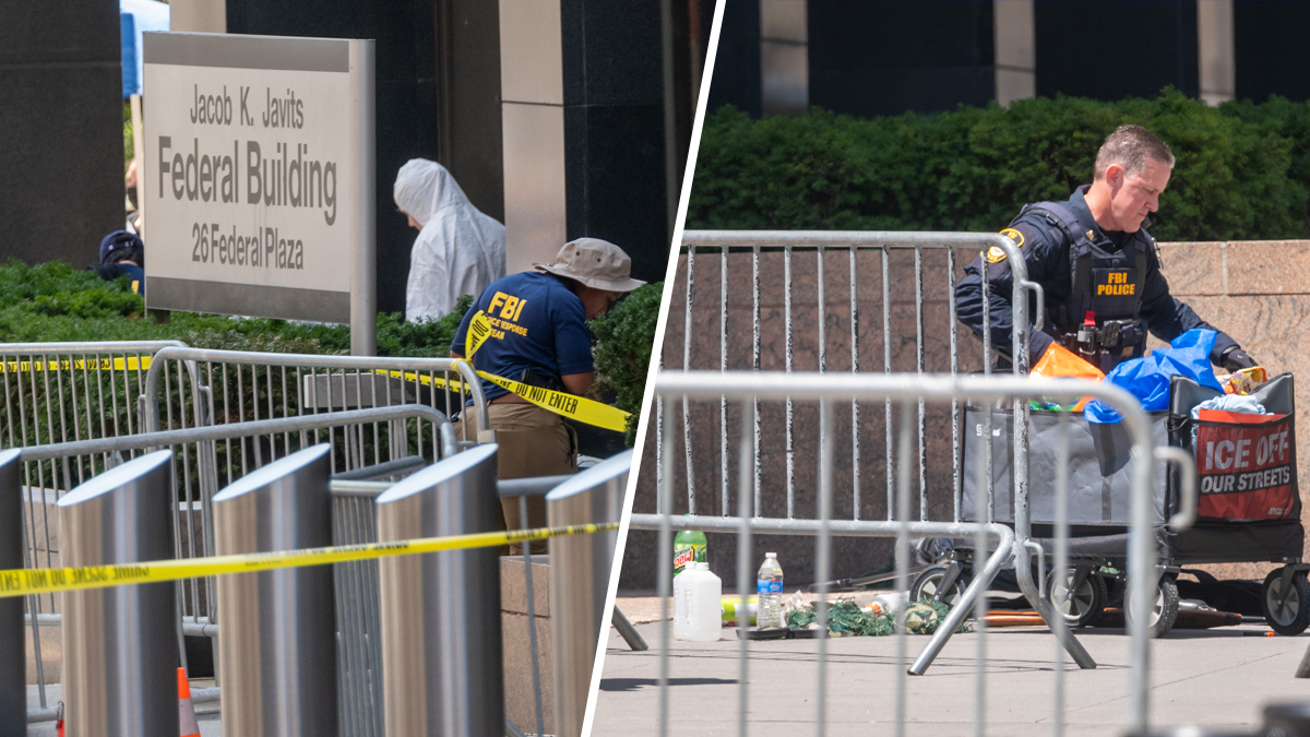 FBI investiga “artefacto incendiario” en edificio de NY que es sede de varias agencias federales