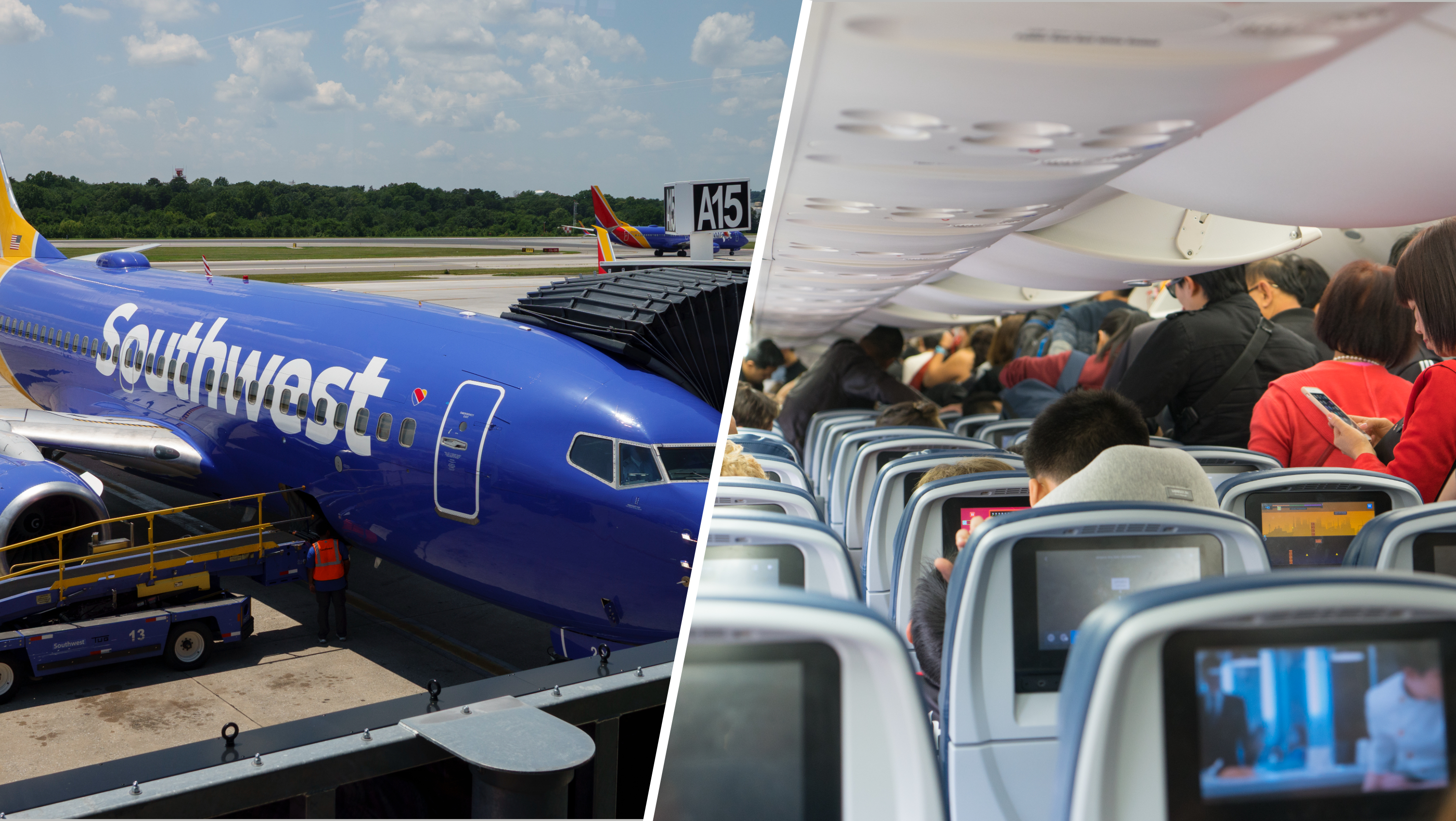 ¿Levantarte apenas aterrizas o esperar sentado? Southwest Airlines desata debate entre viajeros