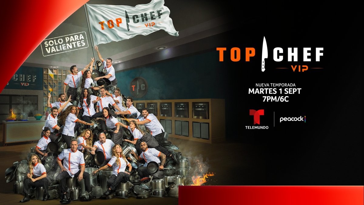 Top Chef VIP regresa a Telemundo con 20 celebridades en su quinta temporada