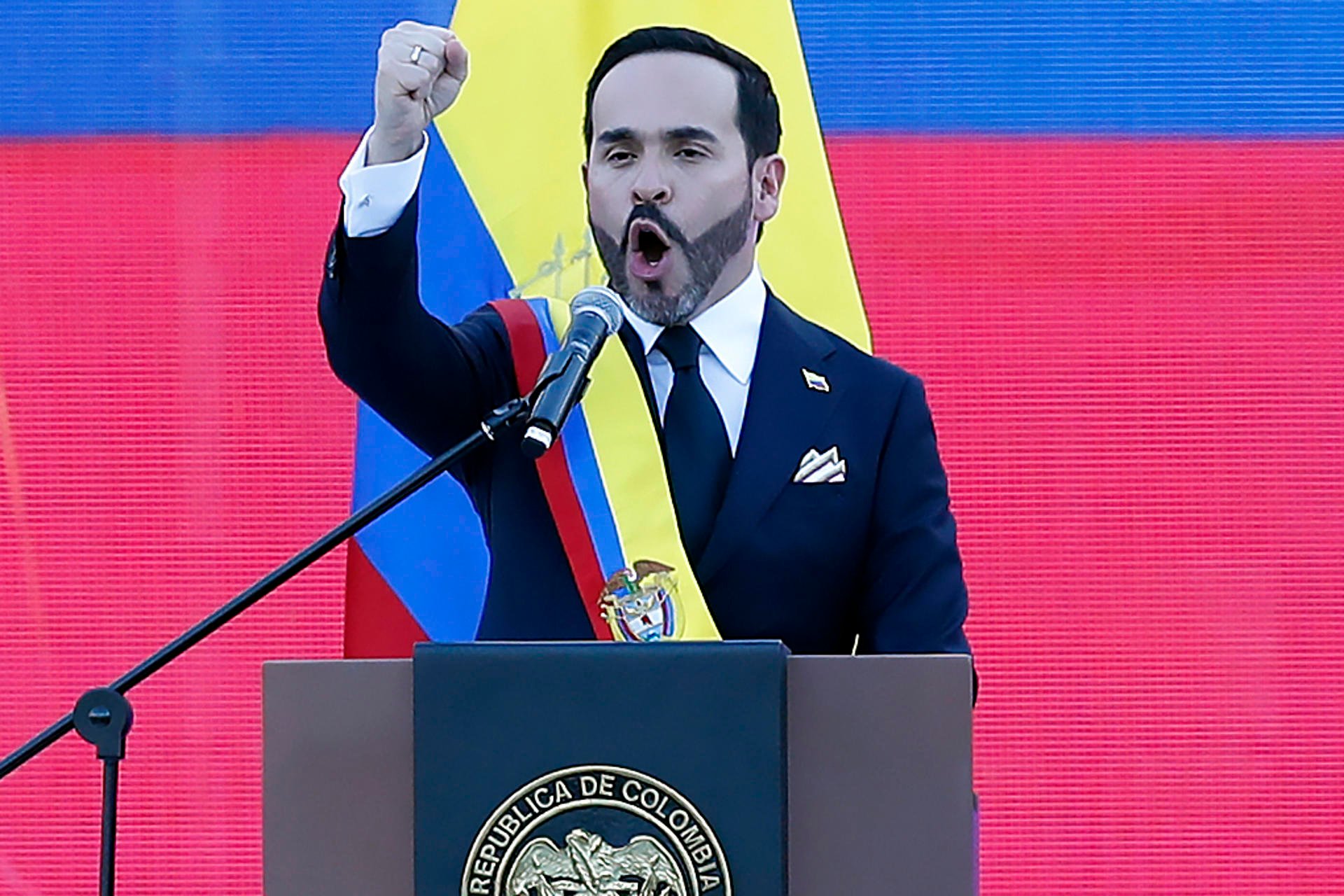 Imagen del artículo de Telemundo PR: Esto dijo Abelardo De La Espriella en su primer discurso como presidente de Colombia