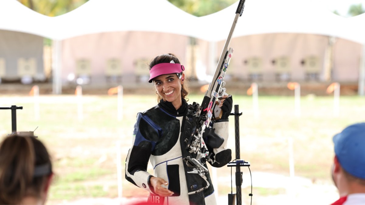 Yarimar Mercado revalida el oro en rifle de tres posiciones en Santo Domingo 2026