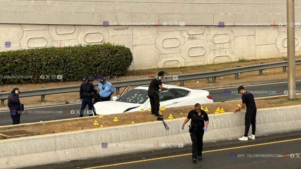 Asesinan a hombre a tiros en expreso Baldorioty de Castro; hallan 127 casquillos