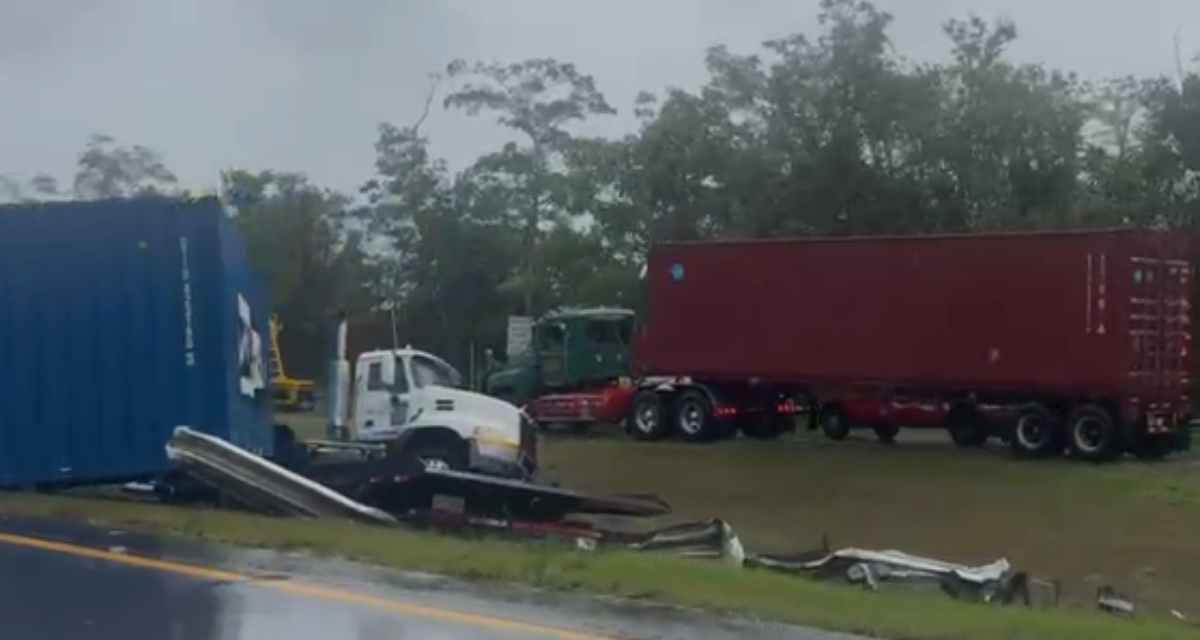 Imagen del artículo de Telemundo PR: Accidente con camión provoca fuerte congestión en la PR-52 de Caguas a Cayey
