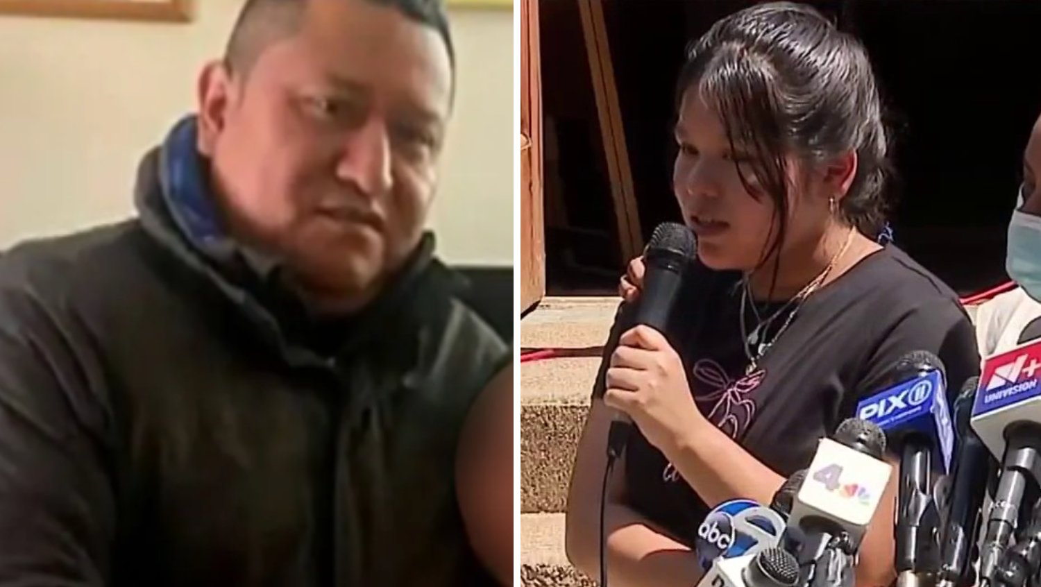Imagen del artículo de Telemundo PR: "Voy a crecer sin padre": desgarradora reacción de hija de salvadoreño que murió bajo custodia de ICE