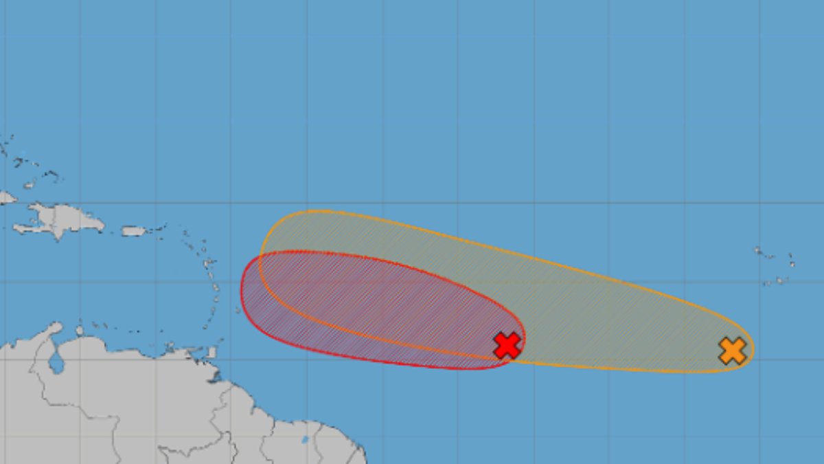 SNM vigila dos ondas tropicales, Invest 92L y 94L, que podrían afectar a Puerto Rico