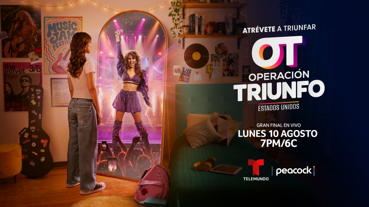 Telemundo anuncia la gran final de Operación Triunfo Estados Unidos para el 10 de agosto