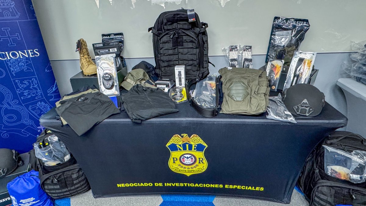 DSP invierte $234,562 en equipos y uniformes para el Negociado de Investigaciones Especiales