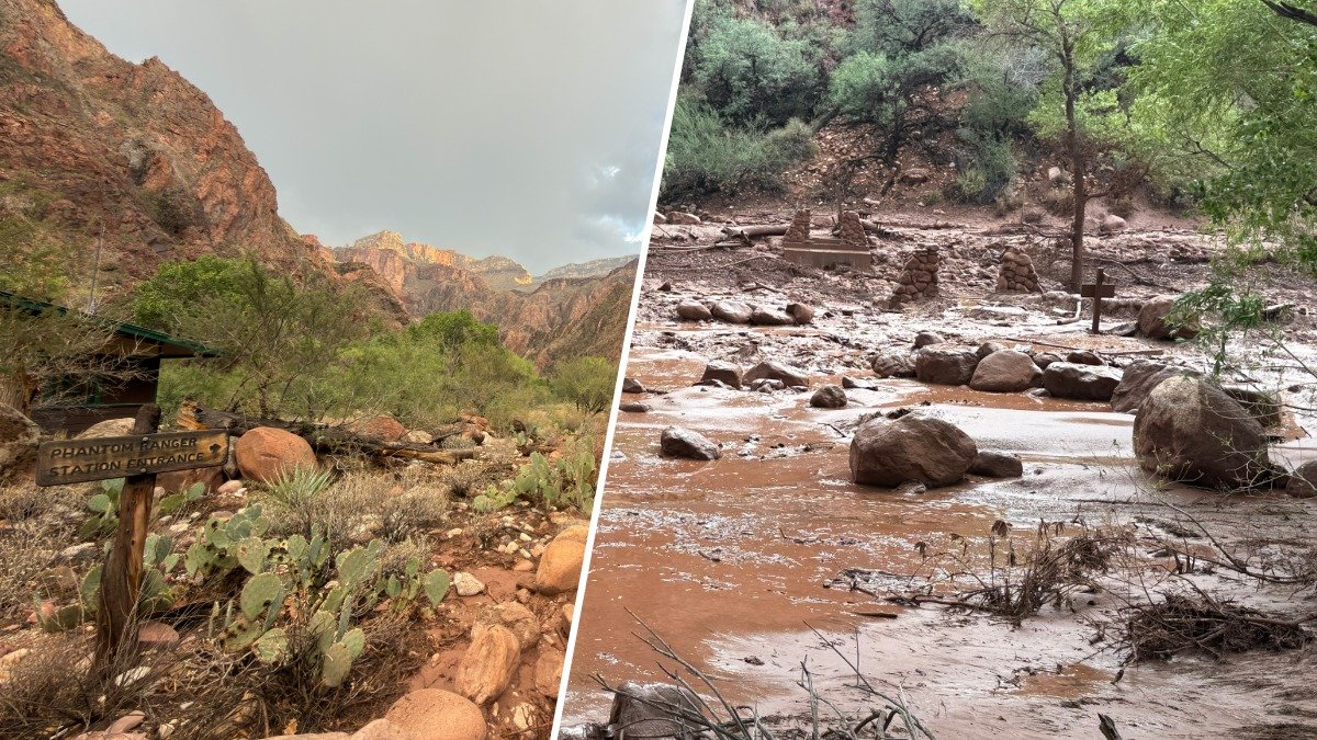 Inundación en el Gran Cañón deja al menos dos muertos