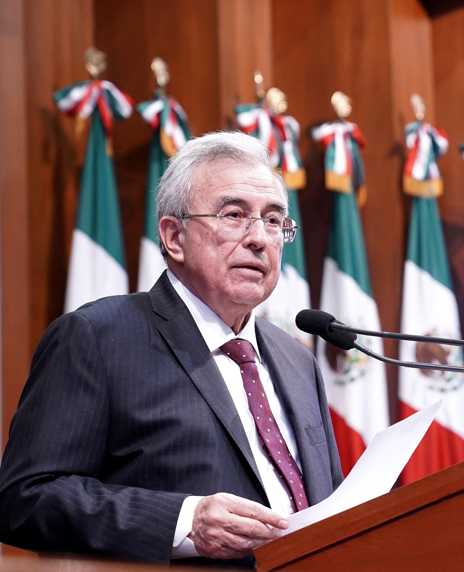 Imagen de la cobertura de: Rubén Rocha Moya se separa del cargo en Sinaloa tras señalamientos en EEUU