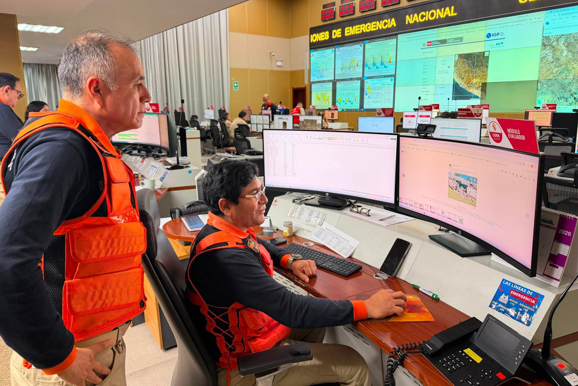 Imagen del artículo de Telemundo PR: Perú acumula más de 500 sismos en lo que va del año