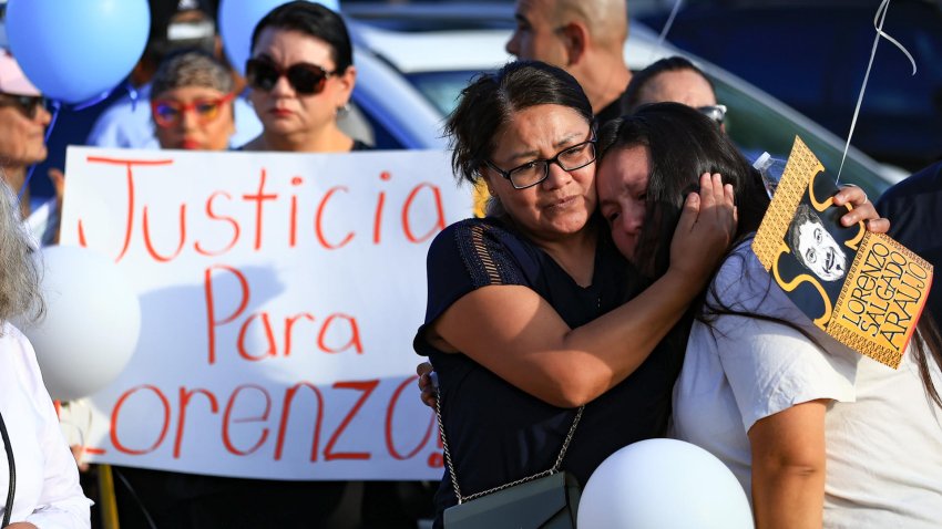 Houston recuerda al mexicano Lorenzo Salgado un mes después de morir por disparos de ICE