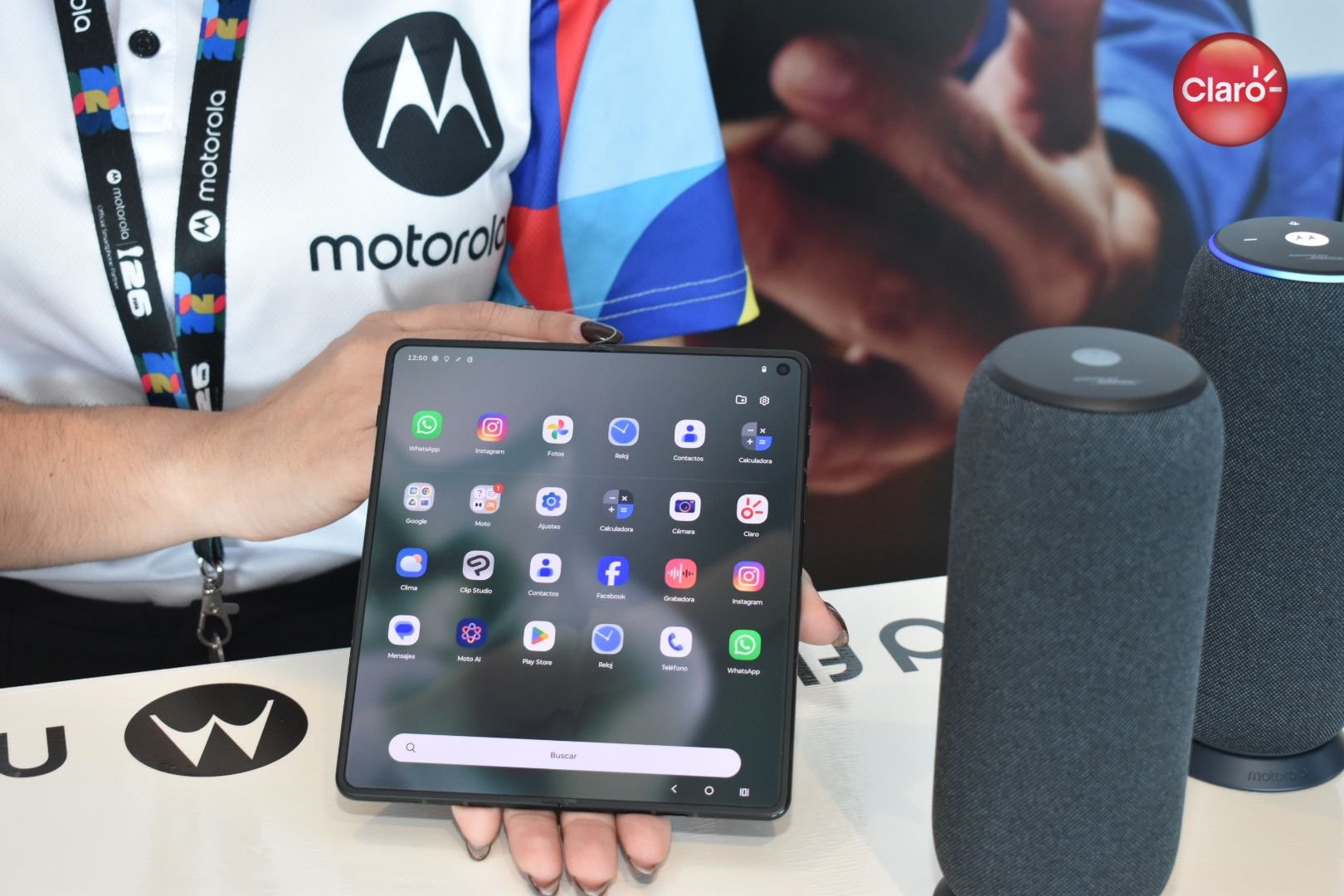 Imagen del artículo de Telemundo PR: Claro trae el nuevo Motorola Razr Fold a Puerto Rico