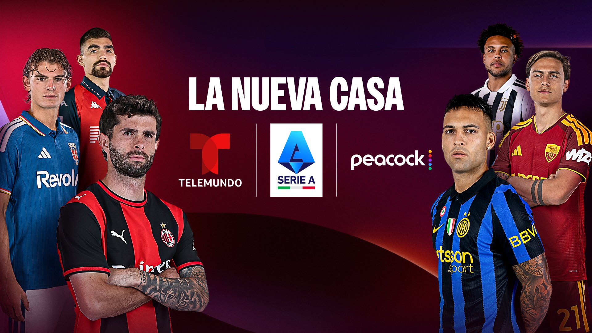 Telemundo adquiere derechos del campeonato de la Serie A, Coppa Italia y Supercoppa Italiana