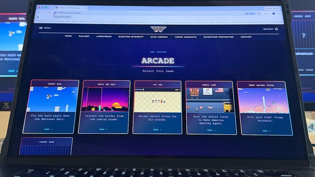 Construir el muro y detener migrantes: Casa Blanca estrena 5 videojuegos en su sitio web