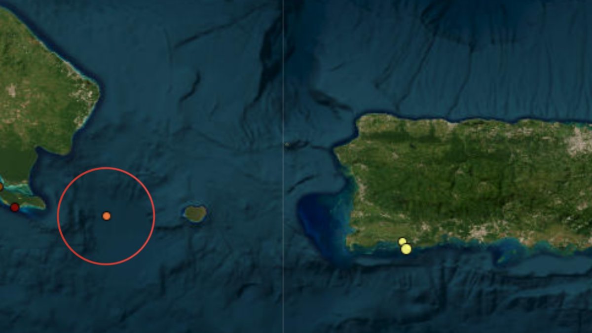Sismo de magnitud 5.2 en República Dominicana se siente en Puerto Rico sin riesgo de tsunami