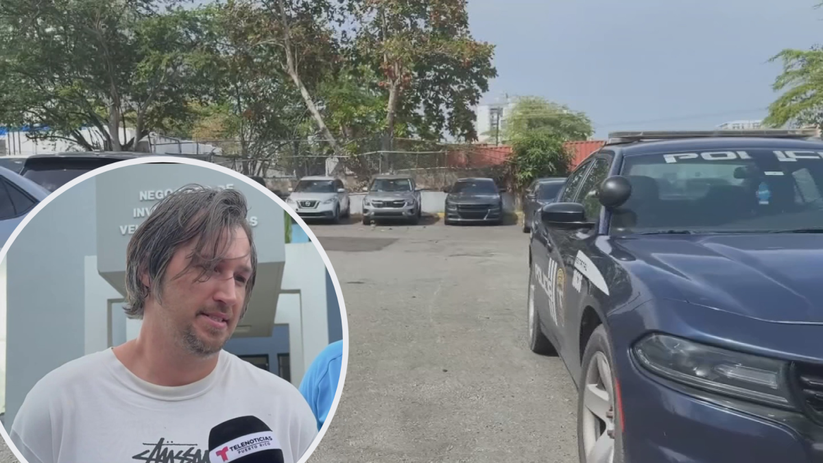 Hombre entra a cuartel policial en San Juan y recupera su vehículo confiscado con GPS