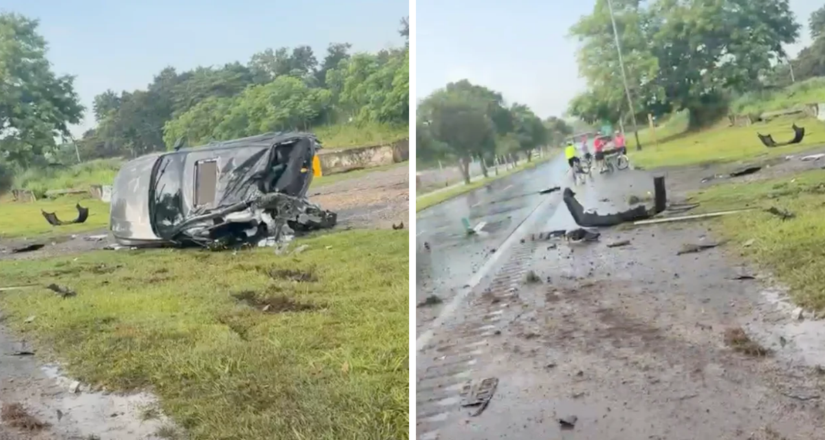 Hombre resulta con hematomas tras accidente en Toa Baja