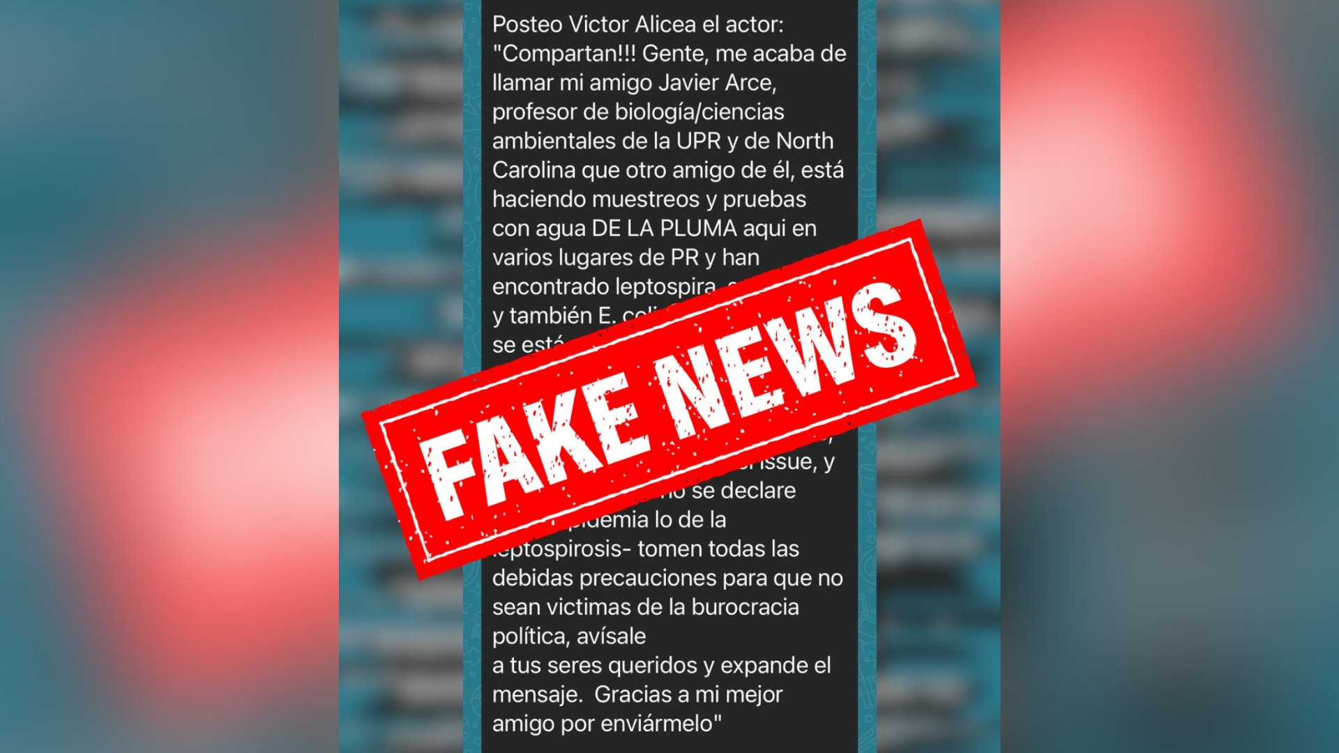 AAA desmiente mensaje circulado en redes sobre supuesta contaminación de agua