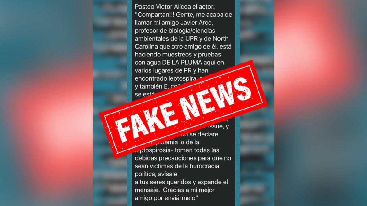 AAA desmiente mensajes virales sobre supuesta contaminación de agua potable en Puerto Rico