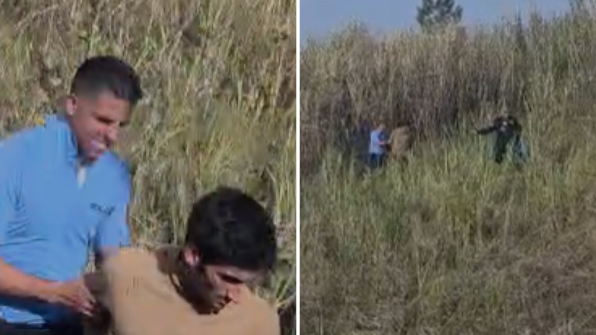EN VIDEO: Detienen en un monte a sospechoso de dos escalamientos en Barranquitas