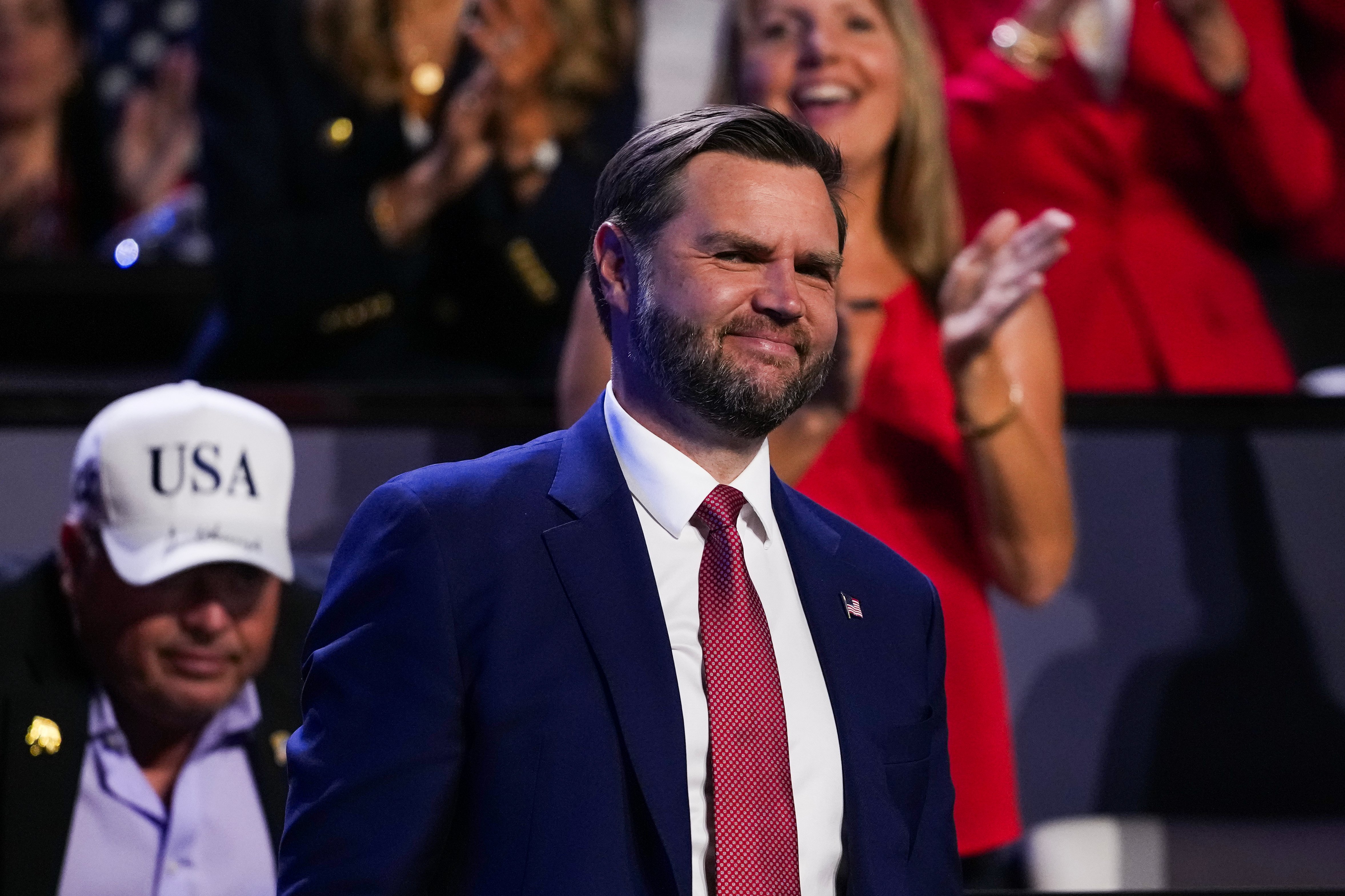 Segundo día de Convención Republicana: discurso de JD Vance y clausura de Trump
