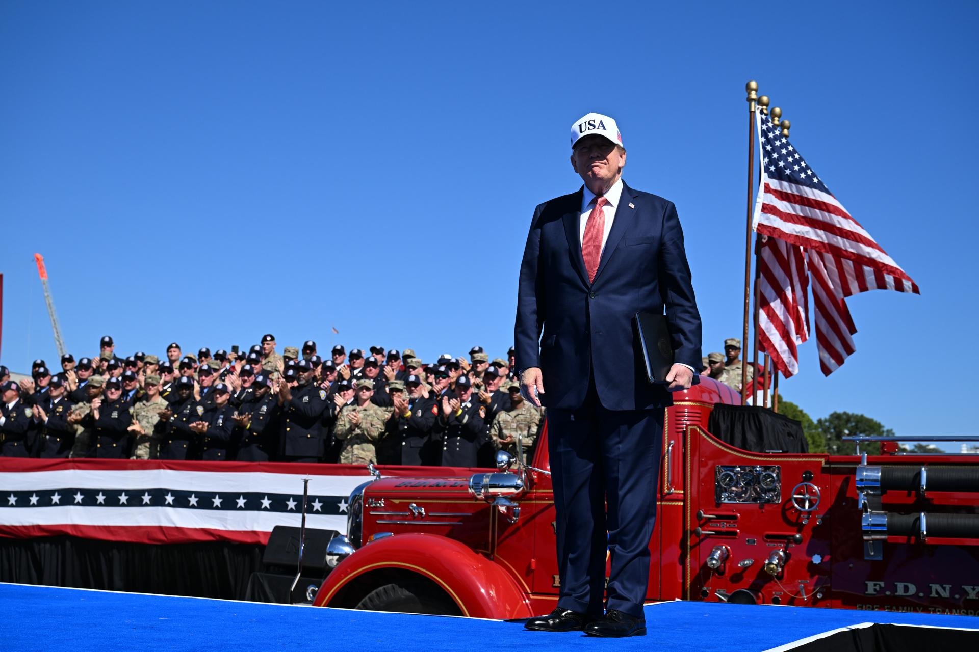 Trump dice que EEUU usará "todo su poder" para impedir otro ataque como el de 9/11