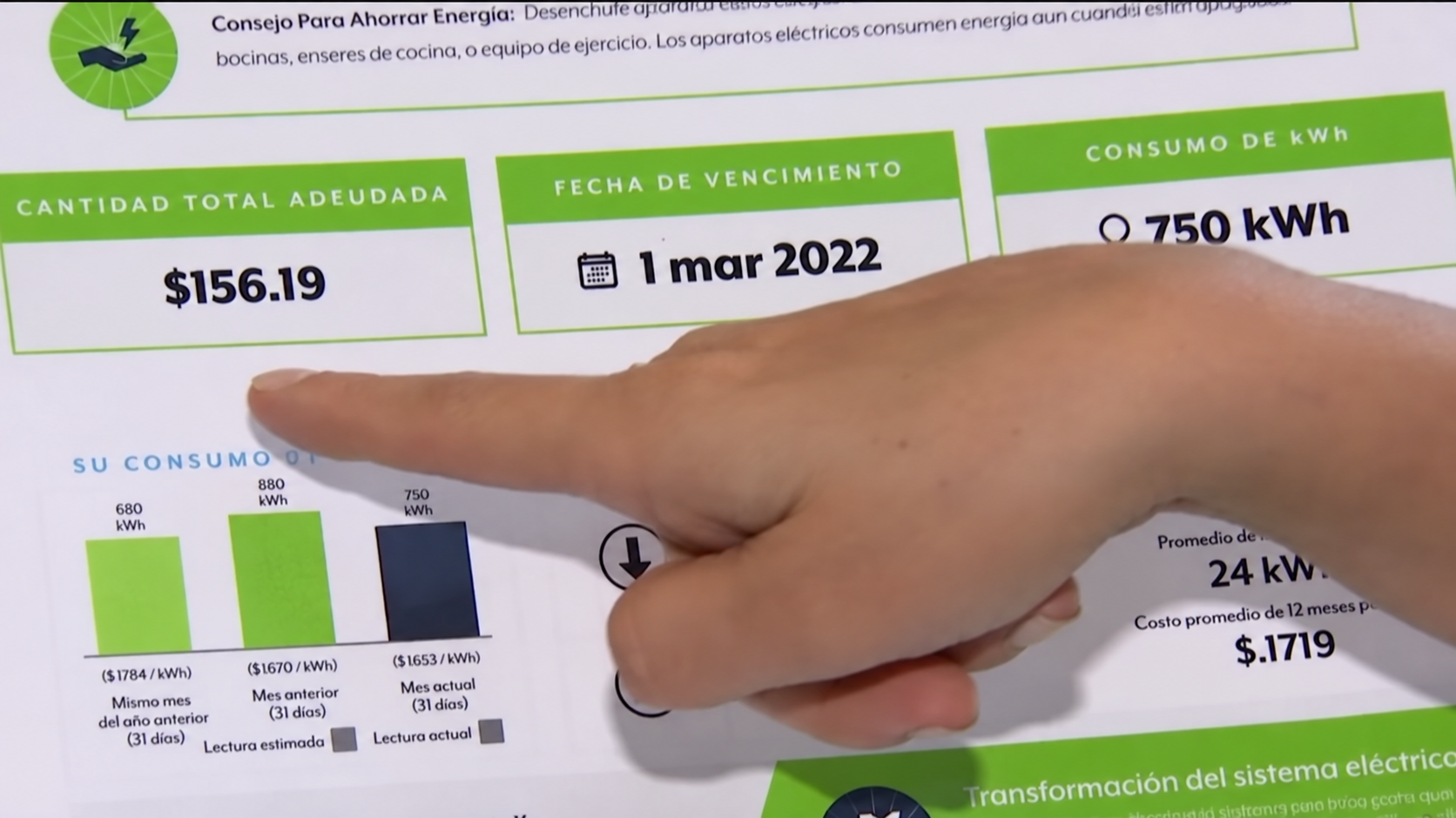 Imagen del artículo de Telemundo PR: LUMA y Genera PR deberán justificar hoy alza en la factura de luz
