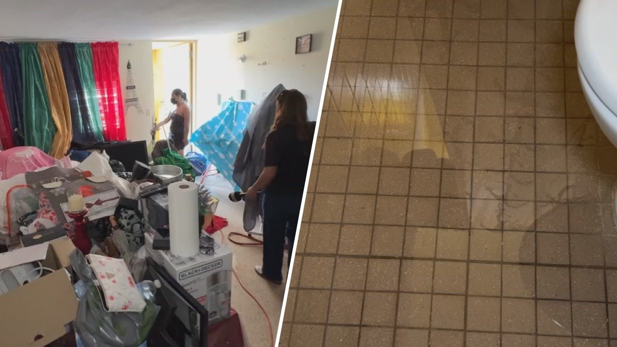 Joven madre urge ayuda tras vivir por meses entre goteras, hongos y charcos de agua