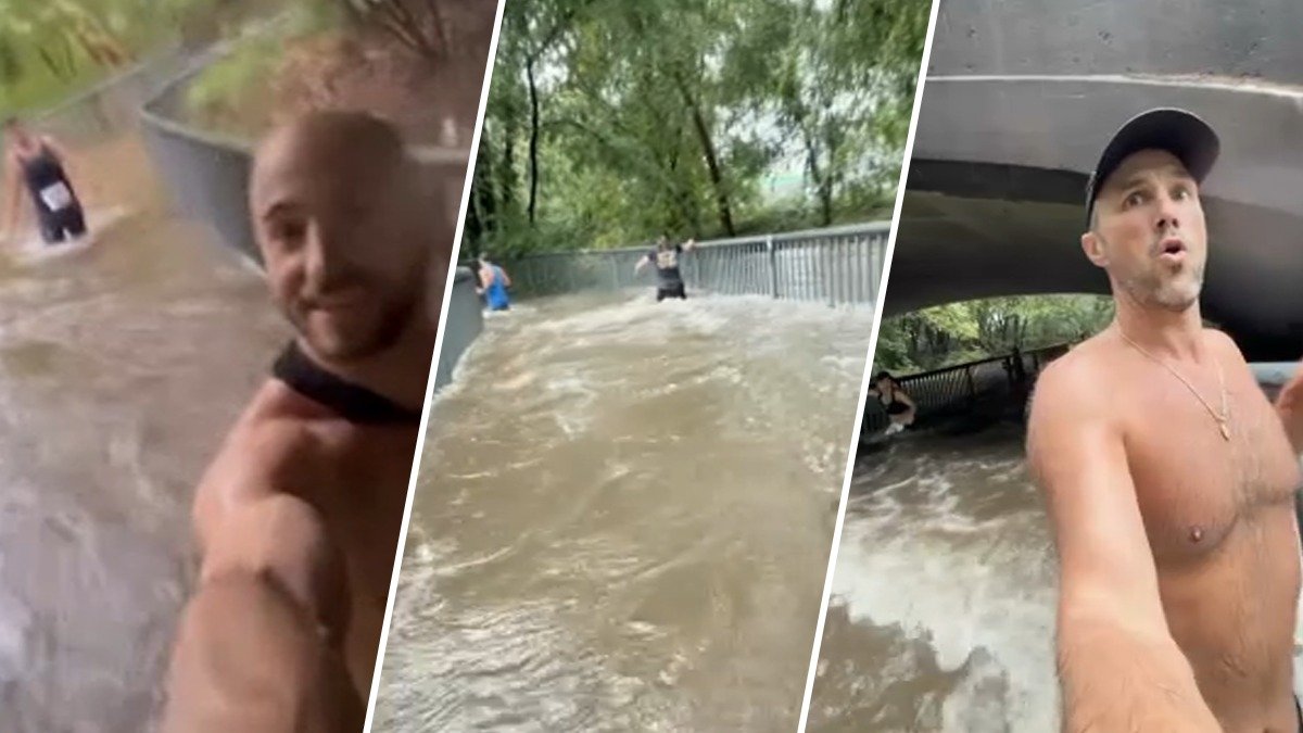 "Esto es una locura": corredores de maratón en medio de inundaciones en Nueva Jersey