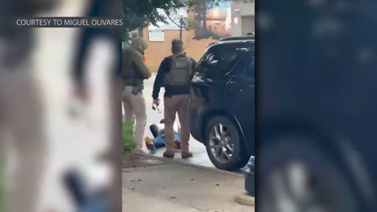 Imagen del artículo de Telemundo PR: Un video muestra a un hombre herido después que ICE lo detuviera por error
