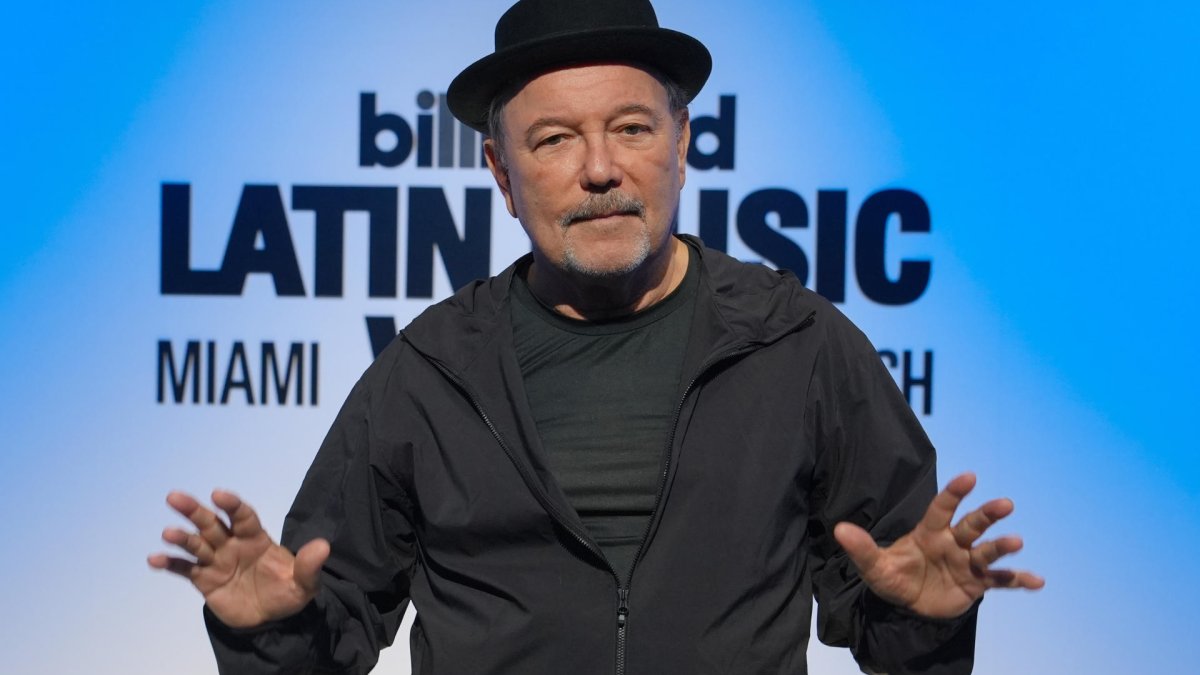 Rubén Blades anuncia su última gira en 2027 y nueva película con Antonio Banderas