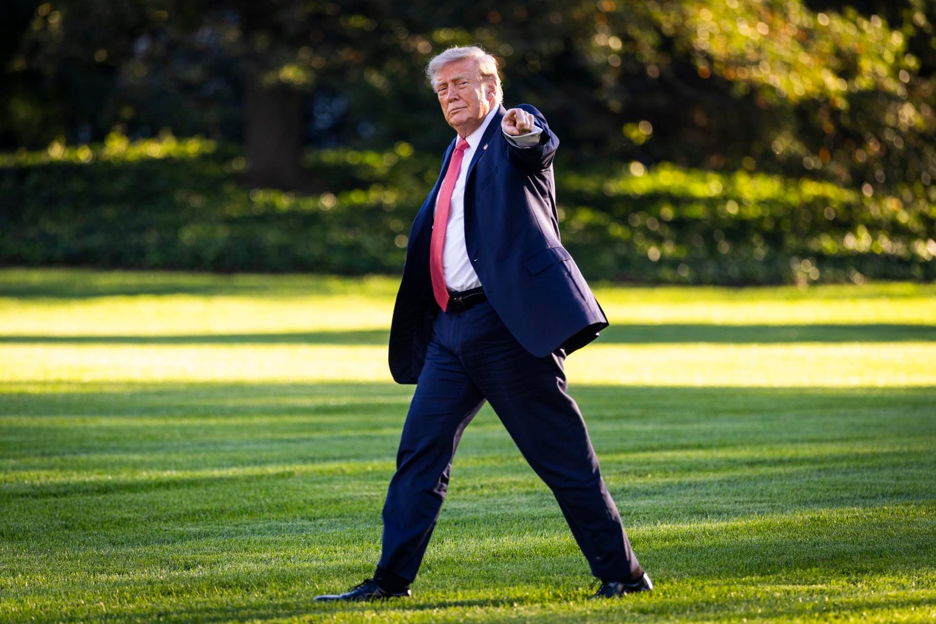 Imagen de la cobertura de: Trump sopesa convertir la sala de prensa de la Casa Blanca en una piscina