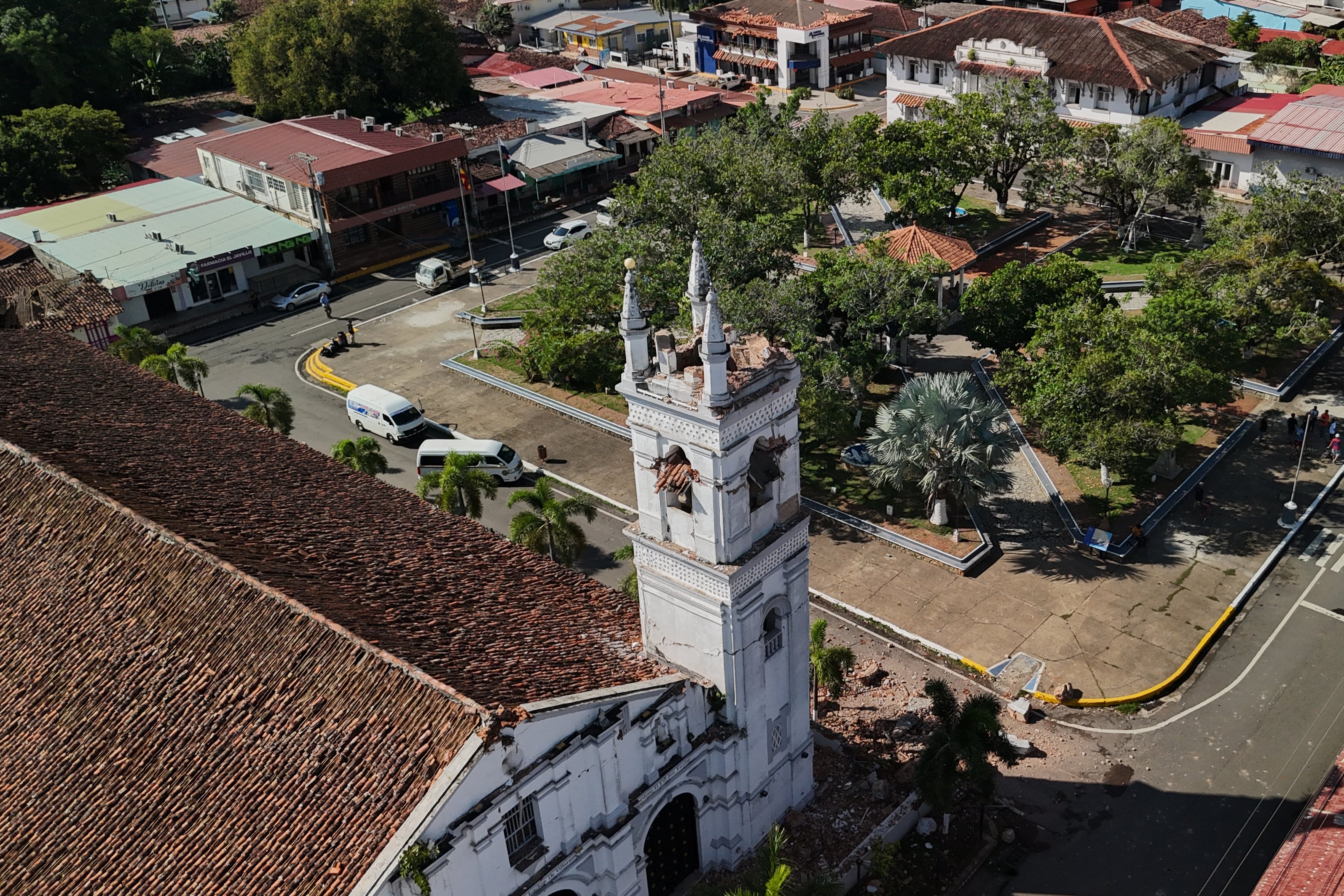 Imagen del artículo de Telemundo PR: Tiembla nuevamente en Panamá: sismo de magnitud 6.1 sacude el sur del país