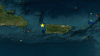 Se registra sismo al oeste de Puerto Rico