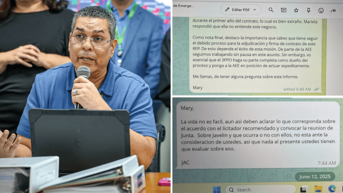 Chats revelan que zar de energía mintió ante legislatura sobre contrato de Power Expectations