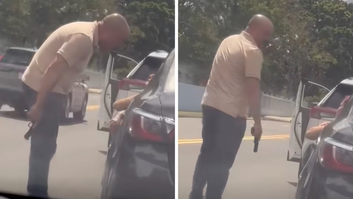 Investigan circunstancias en que conductor sacó una pistola durante altercado