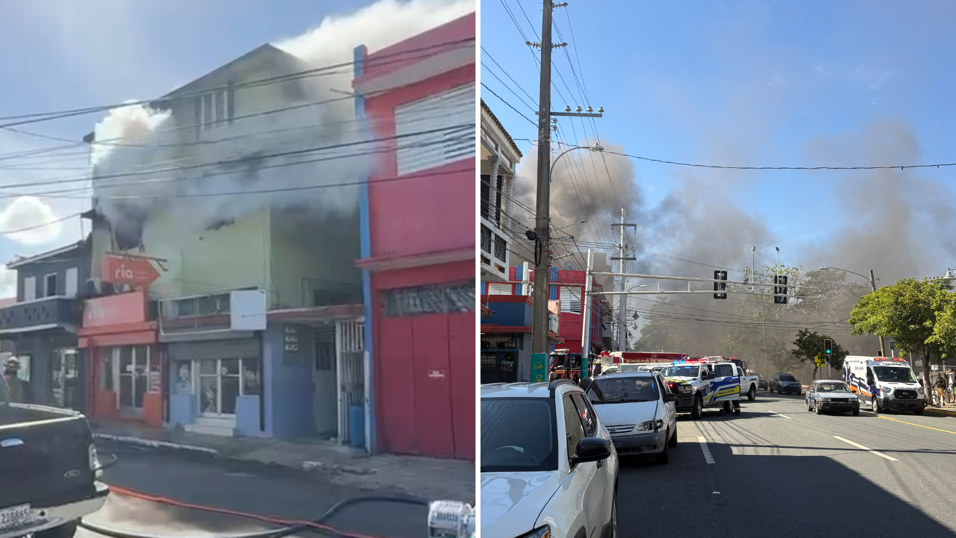 Imagen del artículo de Telemundo PR: Se desata incendio en apartamentos en Santurce