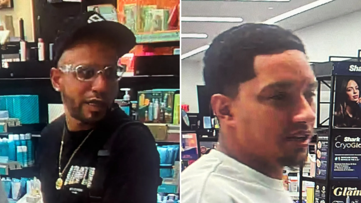 Policía busca a dos sospechosos de hurtar $1,566 en mercancía de Sephora en Bayamón