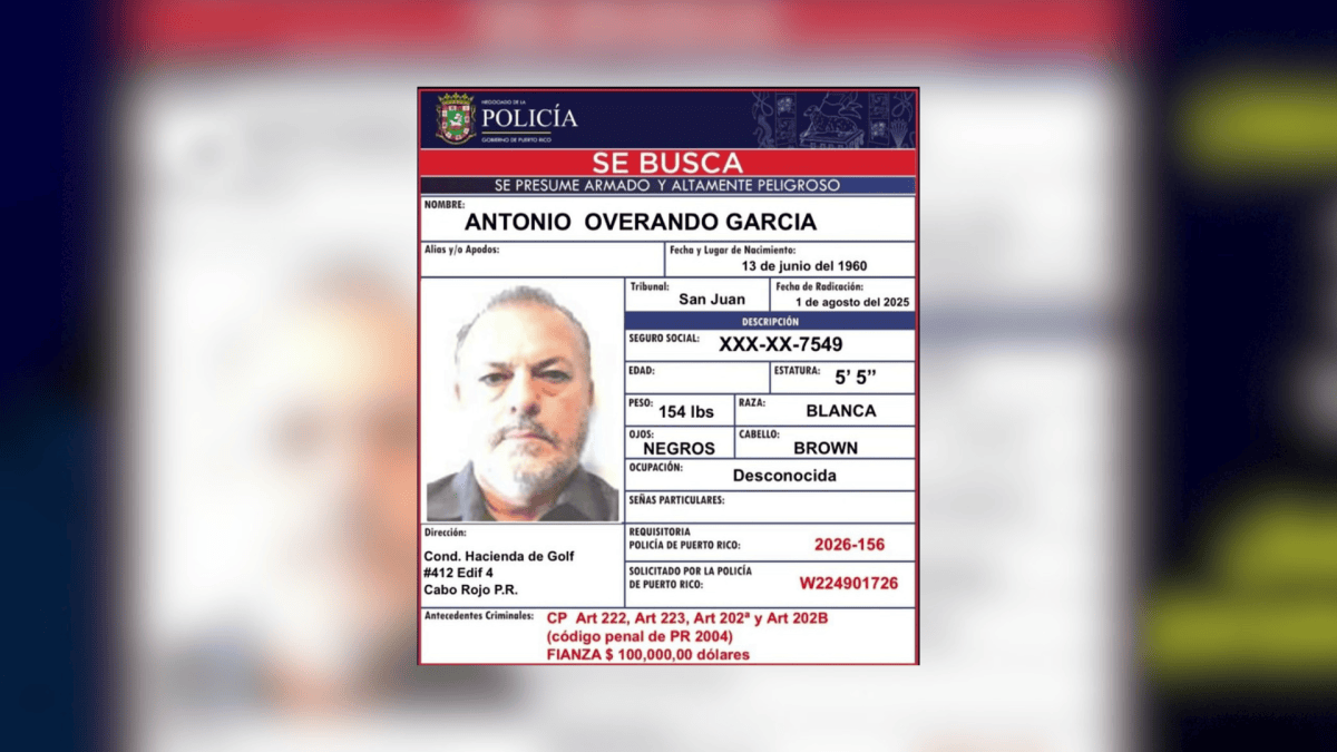 Buscan prófugo vinculado a negocio de cannabis en caso del doble asesinato de William Rivera
