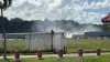Se desata fuego en almacén de mercadeo de empresa de placas solares