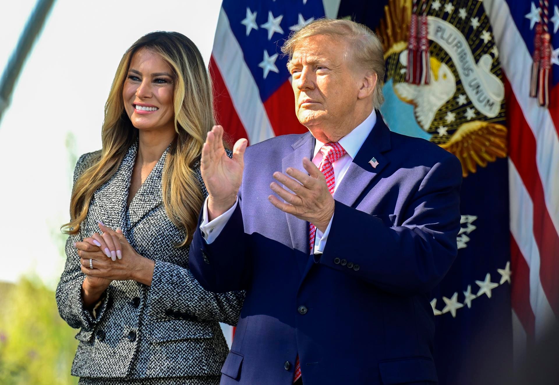 Imagen de la cobertura de: Trump y Melania lanzan iniciativa para impulsar investigación sobre la salud de la mujer