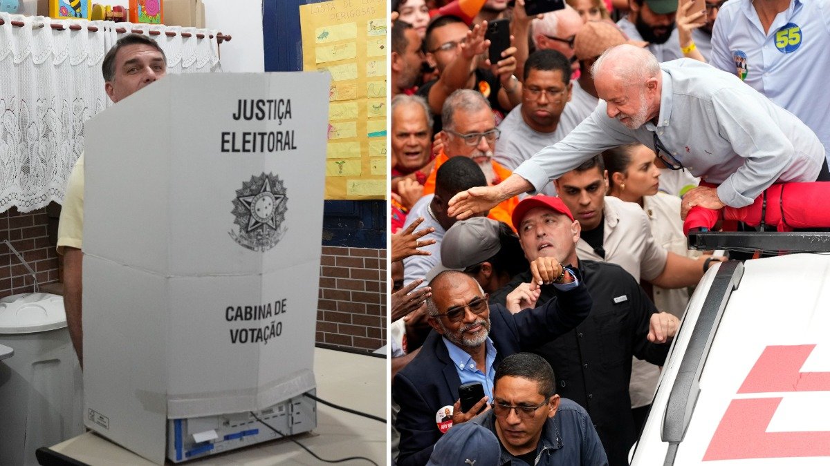 Imagen de la cobertura de: Flávio Bolsonaro y Lula se preparan para la segunda vuelta presidencial en Brasil