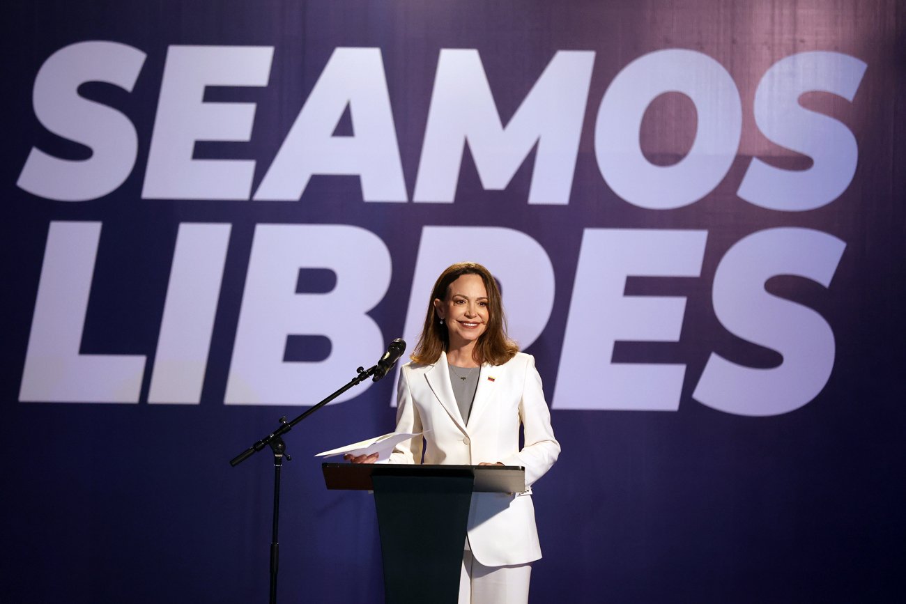 "La transición es irreversible": declara María Corina Machado tras regresar a Venezuela
