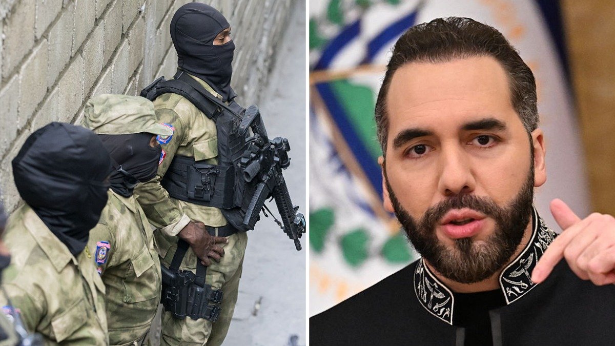 Imagen del artículo de Telemundo PR: "Podemos acabar con ustedes": Bukele envía tropas a Haití tras secuestro de cuatro militares