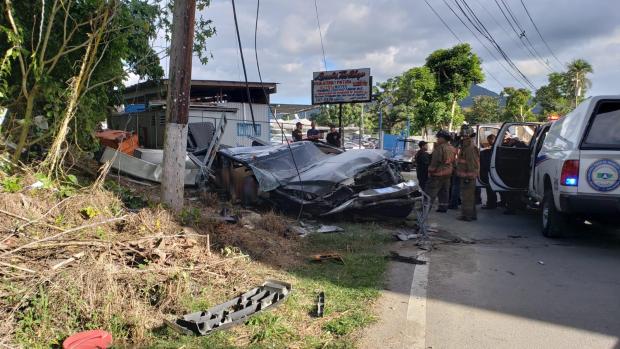 Tres personas muertas tras caer de un puente